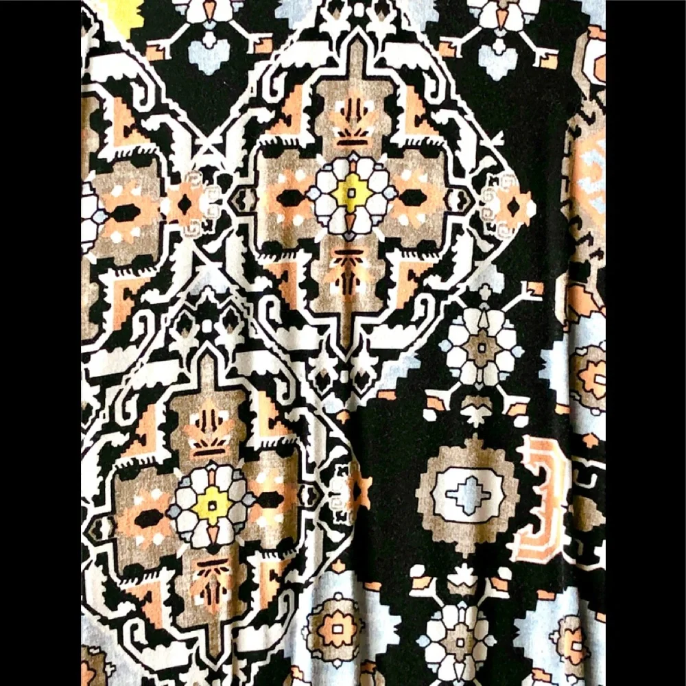 🌺 Ruby Rd. Multicolor Patterned Blouse XL - Picture 3 of 4